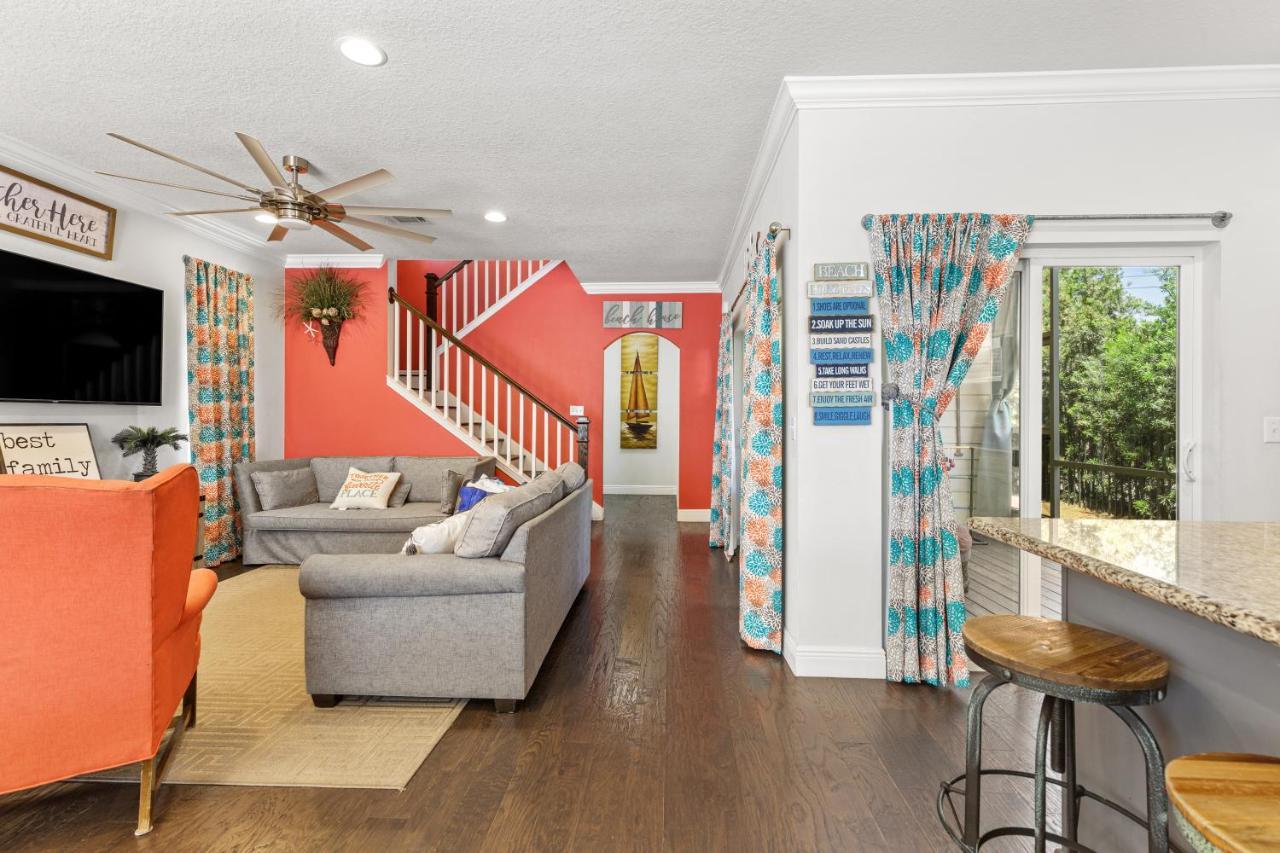 The Fun Orange Home In A Great Location With Bonus Game Room โรสแมรีบีช ภายนอก รูปภาพ