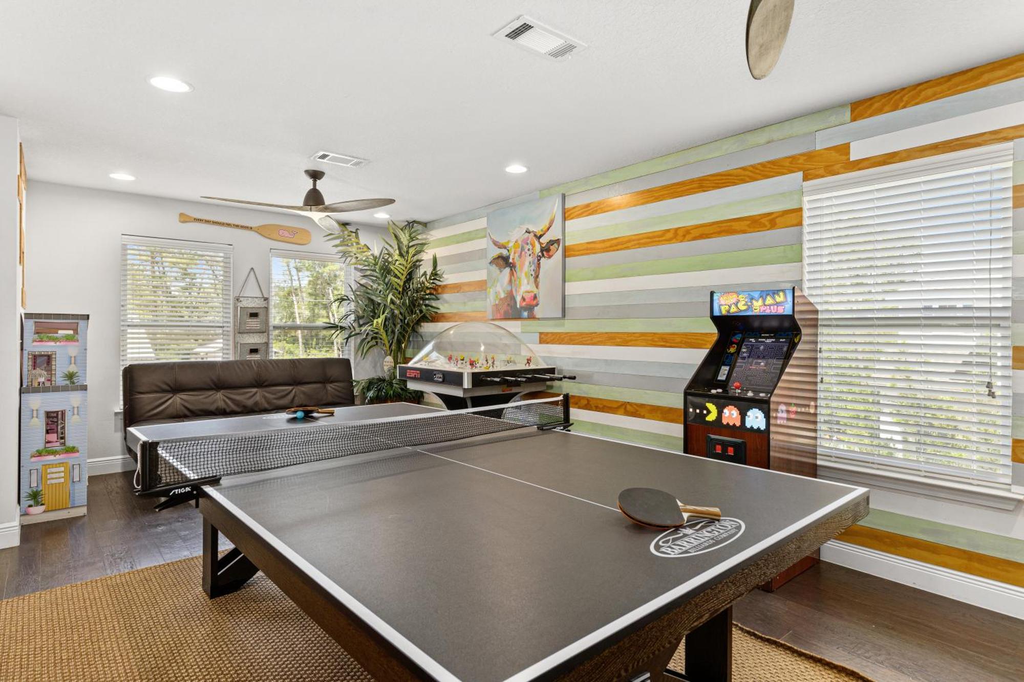 The Fun Orange Home In A Great Location With Bonus Game Room โรสแมรีบีช ภายนอก รูปภาพ